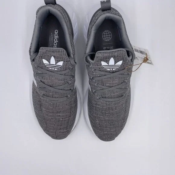 adidas Swift Run 22 Grey / White Womens Shoes - Picture 5 of 8